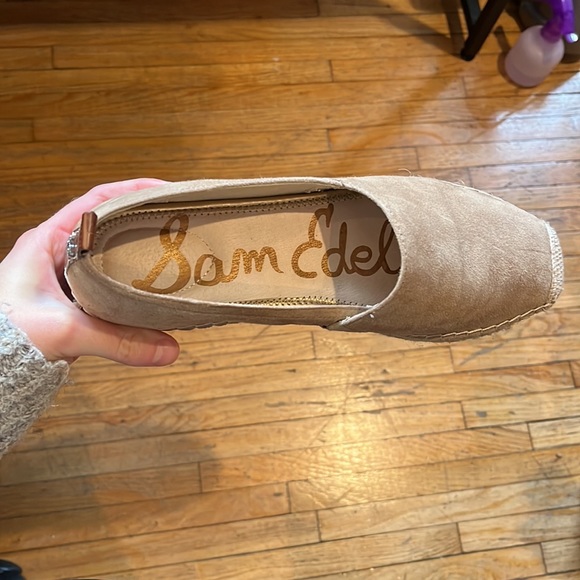 Sam Edelman Khloe Espadrille Flats Woven Slip On - Picture 3 of 3